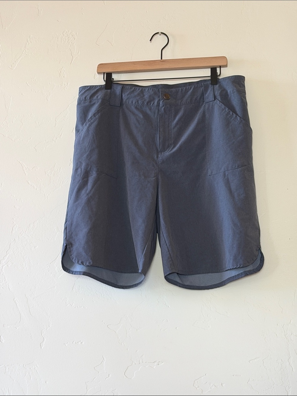 Women’s Athletic Shorts — Slate Blue Active Comfort